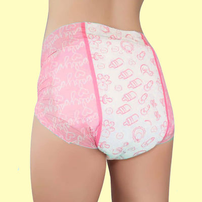 Japón SAP Pañales de tela Cute Impreso Pañal para adultos para noches cómodas