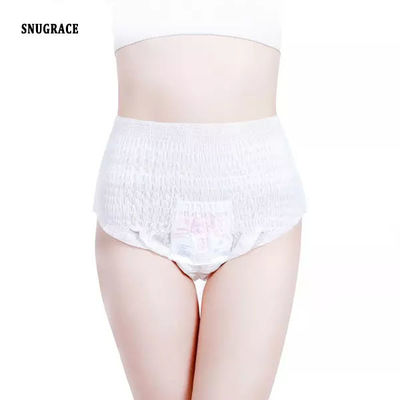 Pantalones desechables personalizados Tipo de pañal para adultos Pantalones de seguridad para el período menstrual de las mujeres