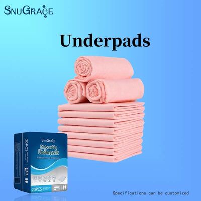 Pulpa de flujo SAP Tejido de tejido no tejido PE Perros de compañía Toilet Changing Pads Favorito del cliente