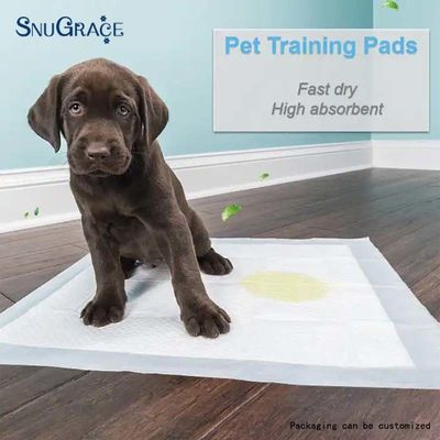 SnuGrace Bambú de carbón para perros almohadillas para el entrenamiento del cachorro desodorizante película de base compuesta
