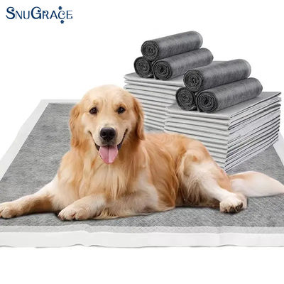 SnuGrace Bambú de carbón para perros almohadillas para el entrenamiento del cachorro desodorizante película de base compuesta