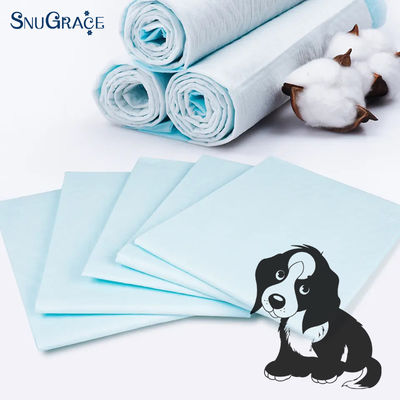 Pads de orina para mascotas de SnuGrace de tamaños XS-XXXL Pulpa de flujo SAP Tejido de tejido no tejido PE
