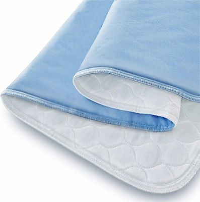 Protección contra la incontinencia reutilizable con almohadilla de cama para adultos lavable de microfibra tejida simple