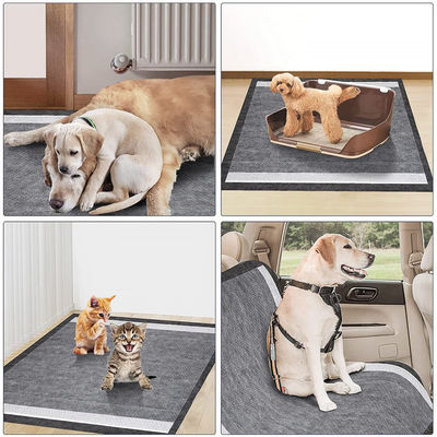 Accesorios desechables para perros para el entrenamiento de cachorros Materiales Pulpa de flujo SAP Tejidos no tejidos PE
