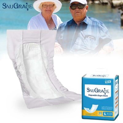 Unisex SnuGrace Pad de pañales desechable para adultos con superficie espesa y seca