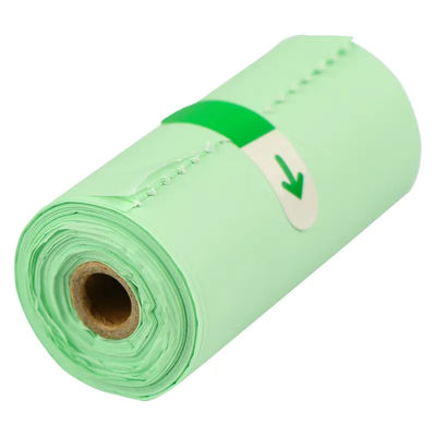 Olor a Limón Verde Vestido de Residuos Reciclado Saco de caca para perros