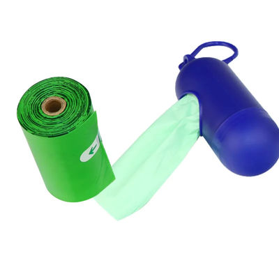 Olor a Limón Verde Vestido de Residuos Reciclado Saco de caca para perros