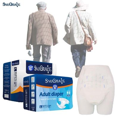 SnuGrace Muñecos de noche desechables suaves y respirables para adultos mayores y unisex