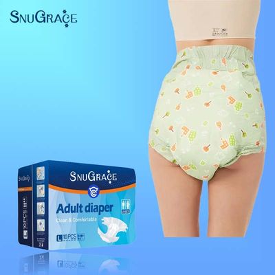 Obtener muestras gratis de SnuGrace Super Absorbente suave engrosado de la incontinencia pañal para adultos