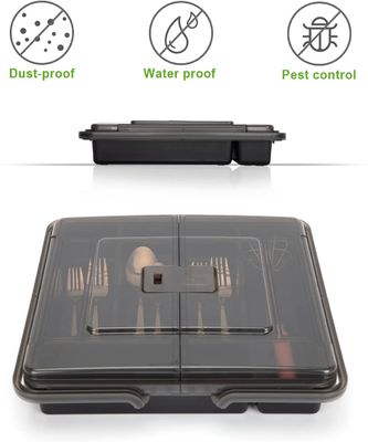 Simplifique su cajón de cocina con bandeja de utensilios y portable portacuchillos Combo