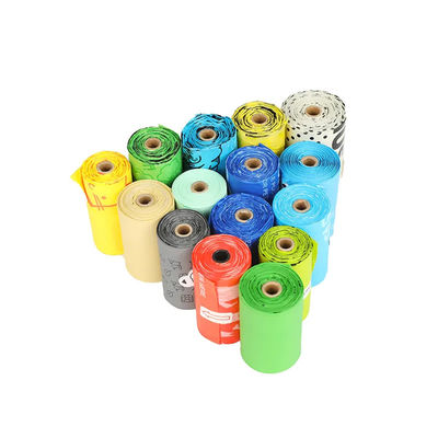 Bolsa de basura de perros de almidón de maíz biodegradable personalizada para propietarios respetuosos con el medio ambiente