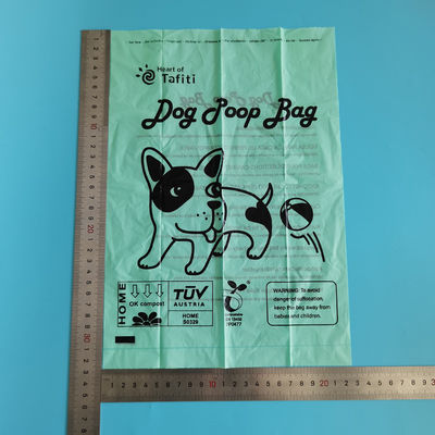 Bolsa de basura de perros de almidón de maíz biodegradable personalizada para propietarios respetuosos con el medio ambiente