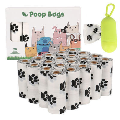 Bolsas de caca para perros compostables de almidón de maíz respetuosas con el medio ambiente