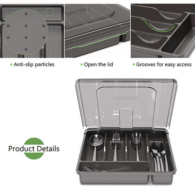 Organizador de cajones con tapa personalizable