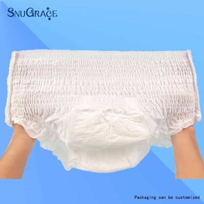 80g-190g SnuGrace Pañal desechable para adultos con pantalla de orina y pantalones anti olor