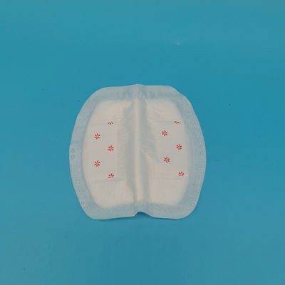 5 pulgadas de impresión personalizada de pulpa de flujo SAP de tejido no tejido almohadillas mamarias desechables para maternidad