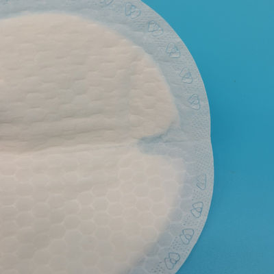 5 pulgadas de impresión personalizada de pulpa de flujo SAP de tejido no tejido almohadillas mamarias desechables para maternidad