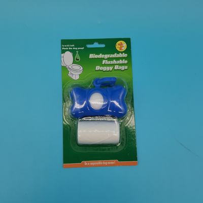 Bolsa de basura para mascotas Función limpia Bolsas de basura para perros compostables para bolsas biodegradables para perros