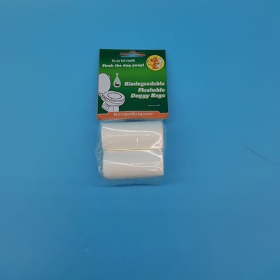 Bolsa de basura para mascotas Función limpia Bolsas de basura para perros compostables para bolsas biodegradables para perros