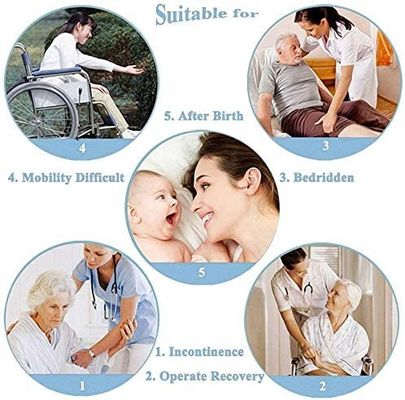 SNUGRACE almohadillas de incontinencia personalizadas para adultos almohadilla de bajo desechable para incontinencia