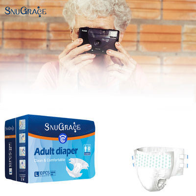 Prevención de fugas 3D: pañales para adultos desechables con pegatinas de PP