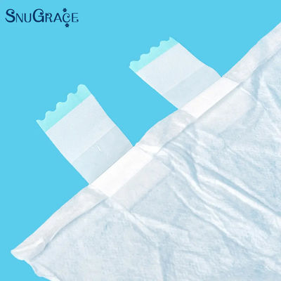 SNUGRACE Adult Diaper ofrece muestras gratuitas para absorción rápida y 75g-150g de pulpa de flujo