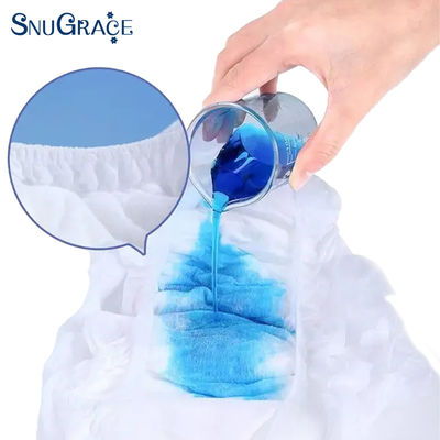 Superabsorbente médico 4000ml Pañales desechables para adultos para pantalones de incontinencia de ancianos