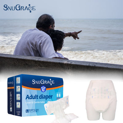 Pañales para adultos desechables de absorción suave y transpirable