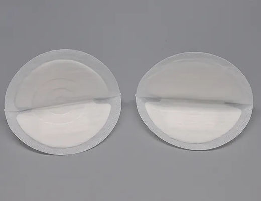 100 Cuentas Ultra delgadas Tamaño personalizado almohadilla de pecho desechable en caja impresa o bolsas para amamantar