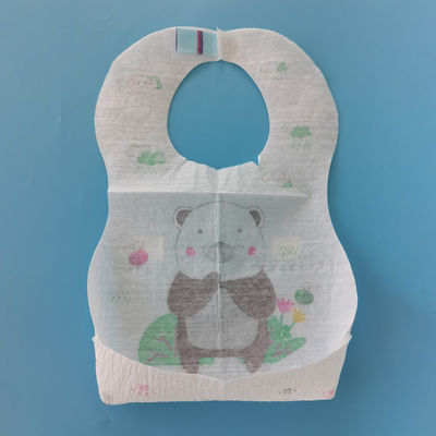 Cubiertas de comida impermeables desechables para niños y bebés de tejidos no tejidos impresos
