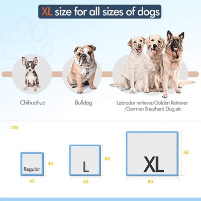 Muestras ofrecidas gratuitamente OEM/ODM Baños de orina para mascotas para entrenamiento y sueño de cachorros
