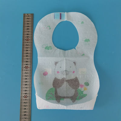 Cubiertas de comida impermeables desechables para niños y bebés de tejidos no tejidos impresos