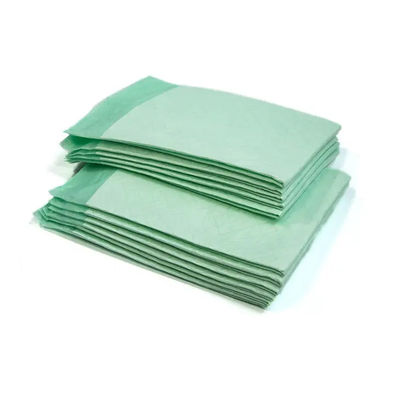 Envase de cambio de enfermería desechable con capa absorvente 6Ply en blanco