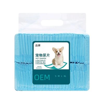 6 capas Productos desechables para el entrenamiento de mascotas Dispositivos para perros y gatos Pads de orina para perros