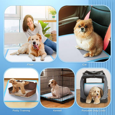 Super absorbente de mascotas almohadilla de orina de entrenamiento de cachorros almohadillas desechables de pañales de orina para perros