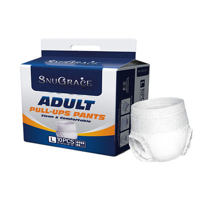 SNUGRACE Calzoncillos de pañales para adultos para la incontinencia Calzoncillos de pañales simples tejidos y con tirador