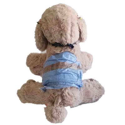 Pañal desechable para mascotas tamaño personalizado envoltorio de alta absorción para perros machos