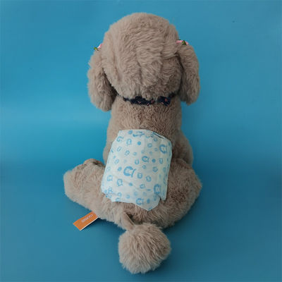 Pañales desechables para perros de color personalizado Cintas mágicas y absorción