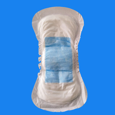 Pads de maternidad y postparto de alta absorción sanitario Pad de servilleta para noche blanca