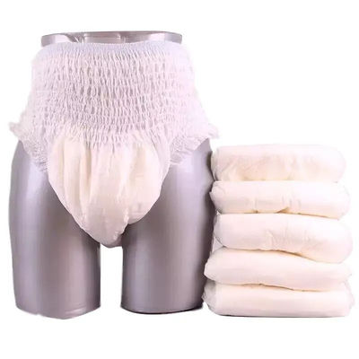 Pañales de ropa interior desechables unisex para adultos mayores ISO CE certificado y canal de prevención de fugas 3D