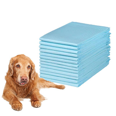 Pads de entrenamiento de orina de mascotas rosas biodegradables para animales pequeños