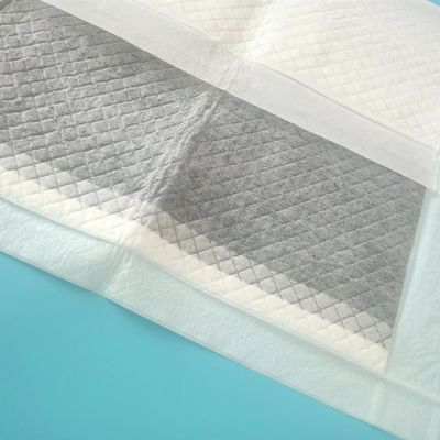 Poliéster SAP Tejido no tejido Bambú Carbón de leña Entrenamiento de cachorros Capas absorbentes Pet Wee Pad