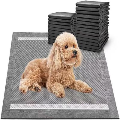 Tejido no tejido Fibra de carbón de bambú Pedilla de entrenamiento para mascotas 60 * 90 para cachorros