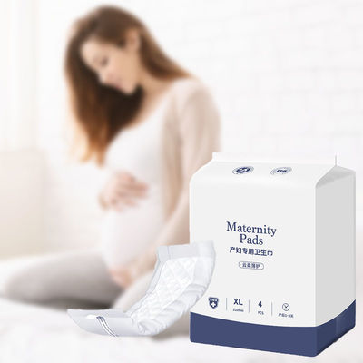 Mamá almohadillas de maternidad después del parto Maxi / Super algodón personalizado OEM ODM noche transpirable