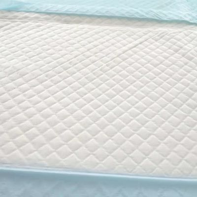 60x90 Hospital Underpad con absorción de pulpa de flujo y diseño suave y transpirable