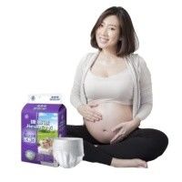 Servilletas sanitarias desechables para pantalones de período menstrual de mujeres en diseño de maternidad