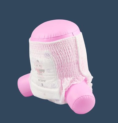 Pantalones de bebé desechables Pañales con absorción suave y transpirable