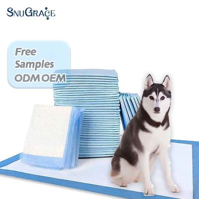 OEM/ODM Pads de orina personalizados para mascotas para el entrenamiento de cachorros 600X350mm 600X450mm 600X600mm 900X600mm