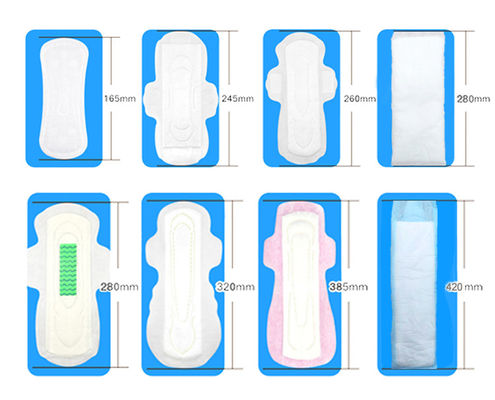 150mm-420mm de longitud Super absorbente de bambú almohadillas higiénicas transpirables para mujeres día suave