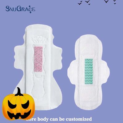 SNUGRACE suave y transpirable, pañuelo higiénico para mujeres orgánico, soporta personalización de productos OEM.